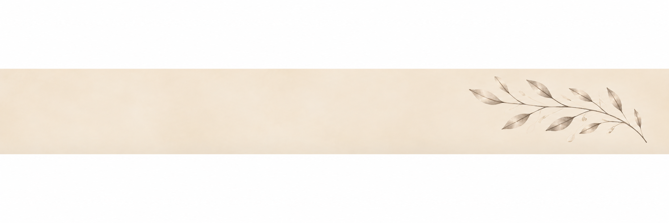 Floral branch decorative background